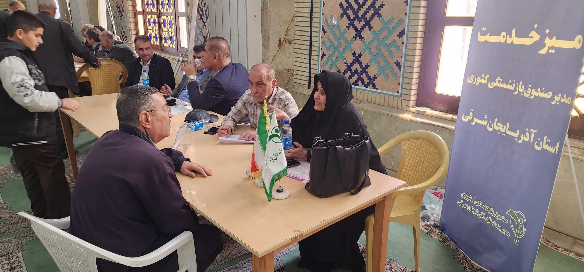 پاسخگویی مستقیم به مطالبات بازنشستگان آذربایجان شرقی در نماز جمعه تبریز